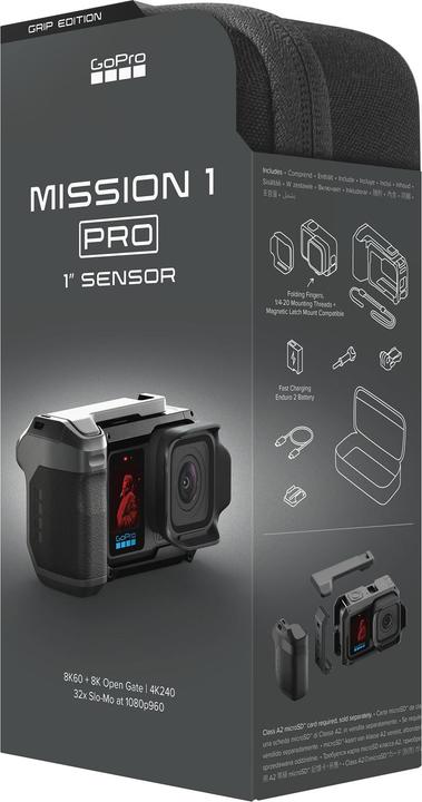 Image du produit GoPro MISSION 1 PRO GRIP Edition (Bluetooth, GPS, WiFi)