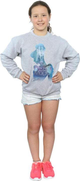 Produktbild Disney Princess Cinderella Filled Silhouette Sweatshirt Mädchen (152, 158)
