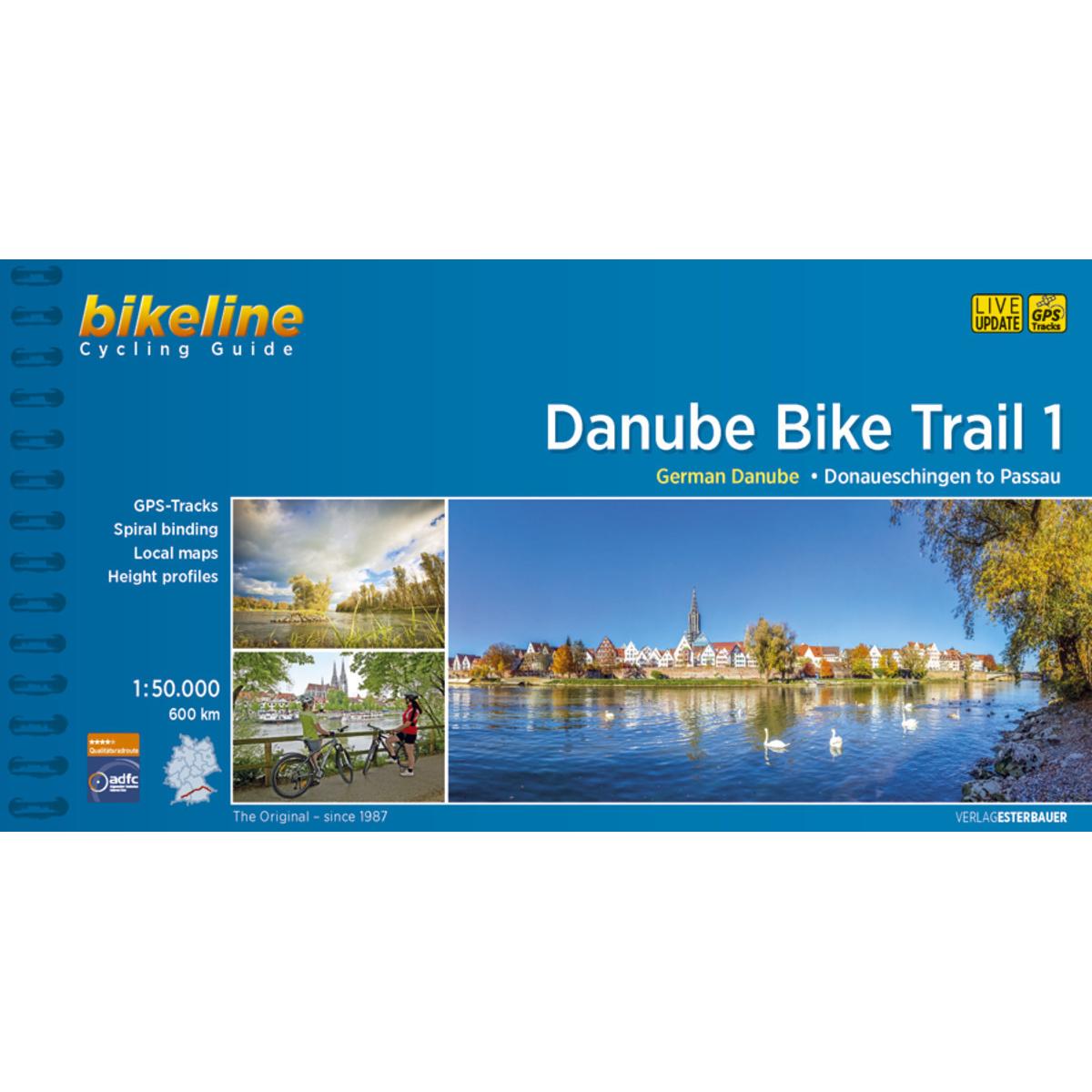 Thumbnail - Cycling Guide Danube Bike Trail 1, Ratgeber von Esterbauer Verlag