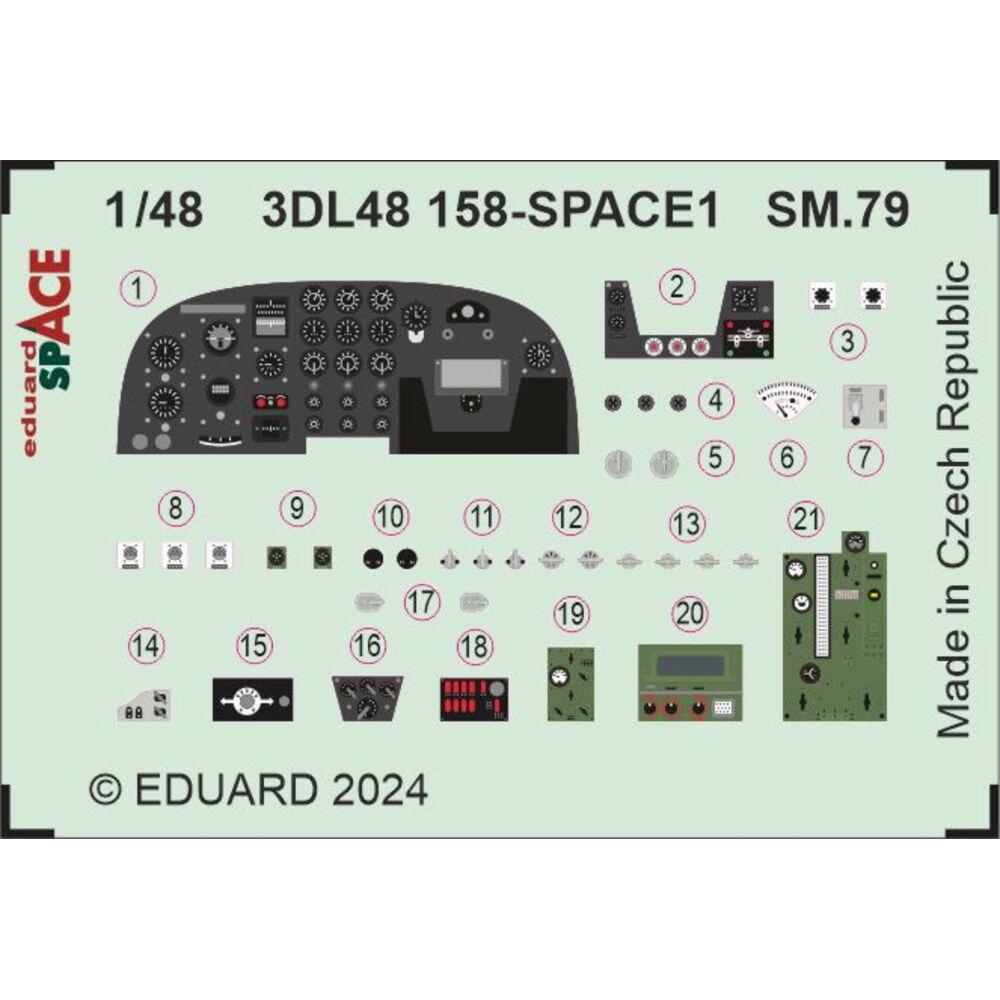 Eduard SM.79 SPACE 1/48