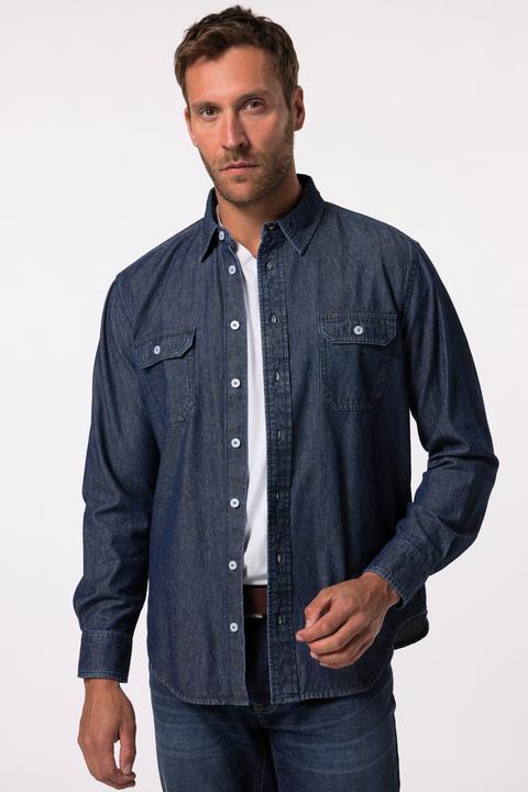 Produktbild JP1880 JP 1880 Jeanshemd, Langarm, Kentkragen, Modern Fit (XL)
