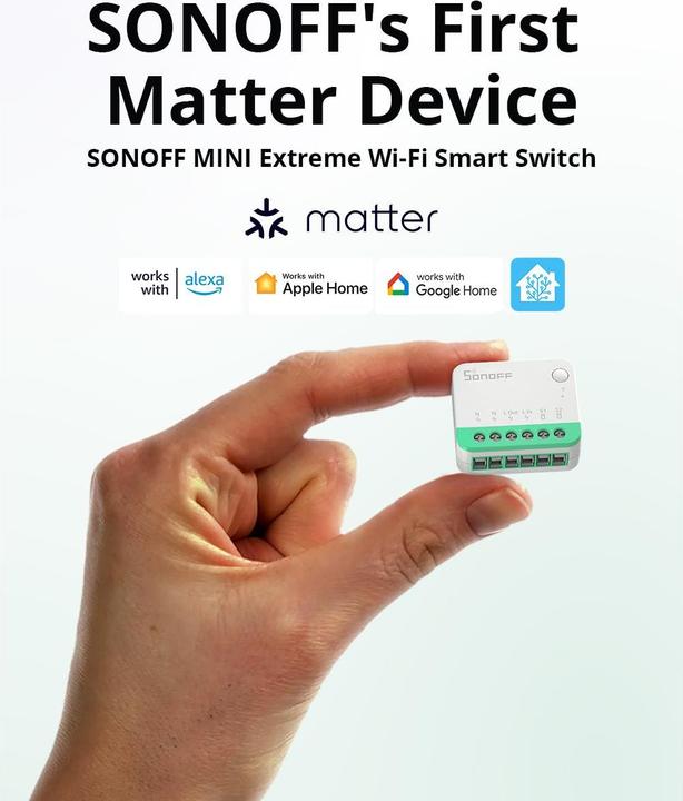 Actual product image Sonoff Minir4m (Switch actuator)