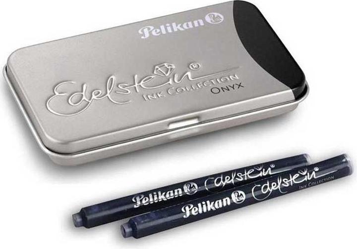Actual product image Pelikan Large capacity cartridges gemstone onyx (6 pcs., Black)