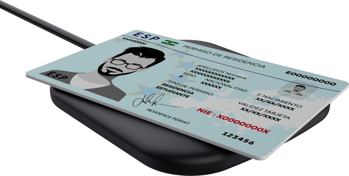 Actual product image Trust Ceto Contactless Smartcard (USB 2.0)