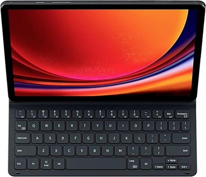 Actual product image Samsung Book Cover Keyboard for Galaxy Tab S9, Black (DE, Galaxy Tab S9, Galaxy Tab S9 FE)