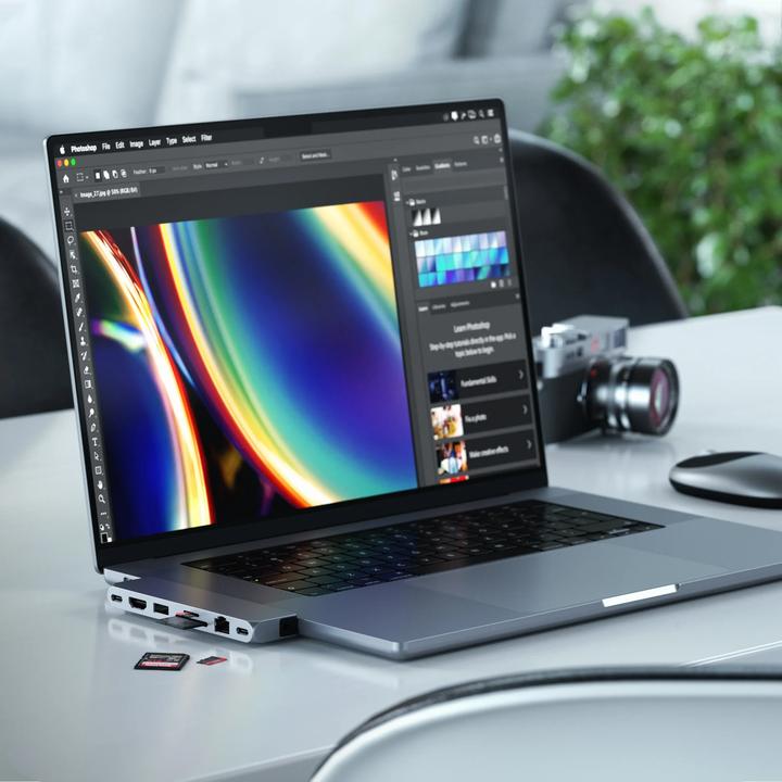 Produktbild Satechi Dual USB-C Pro Hub Max (USB-C, 7 Ports)