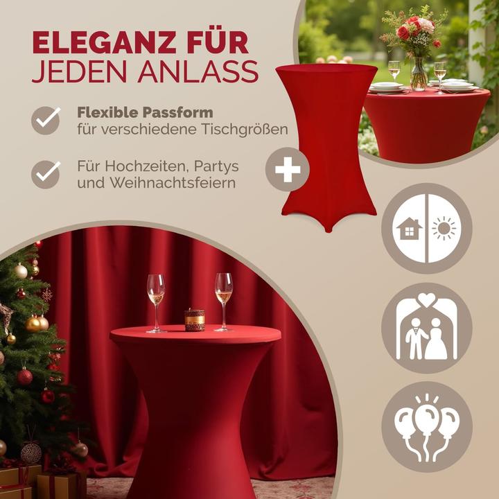 Produktbild Detex Stehtisch Hussen 5er Set