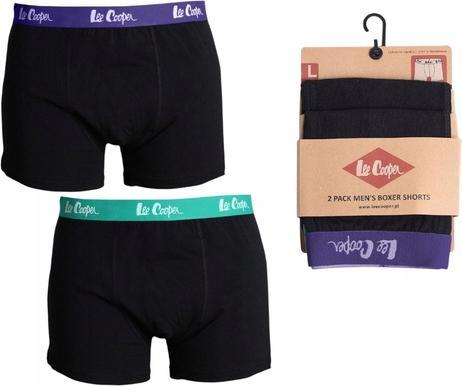 Actual product image Lee Cooper Herren Boxershorts Duobox Schwarz (XL)