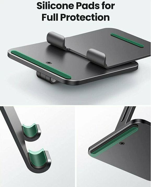 Actual product image Ugreen LP134 Foldable Metal Tablet Stand (grey)