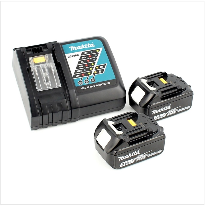 Image du produit Makita DGA 506 RFJ Meuleuse d'angle sans fil 18 V, 125 mm, sans balai + 2x Batteries 3,0 Ah + Charge (125 mm)