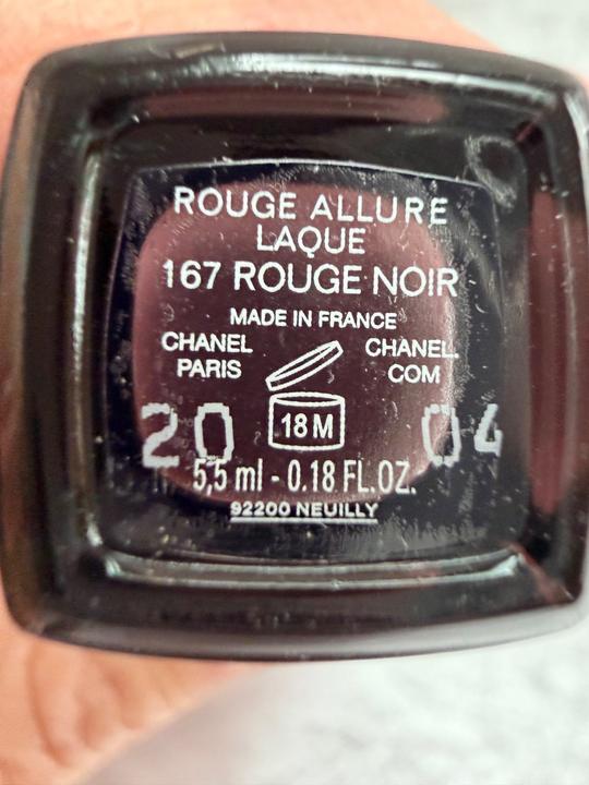 Produktbild Chanel Rouge Allure Laque (167 Rouge Noir)