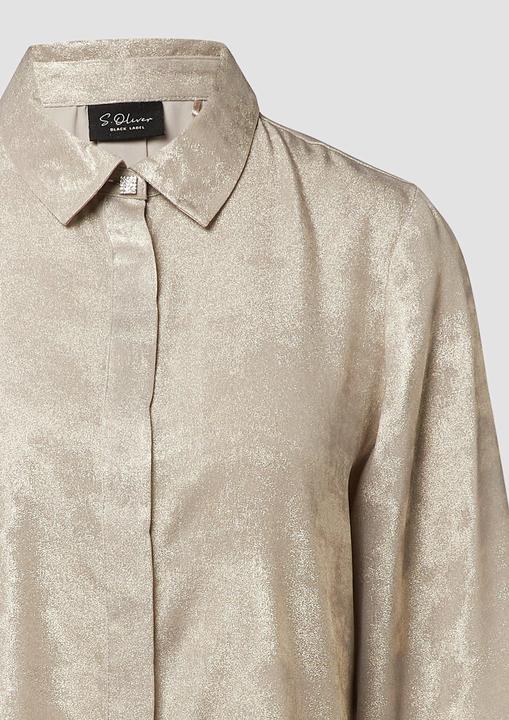 Immagine prodotto s.Oliver Bluse Langarm-Bluse mit verdeckter Knopfleiste und Hemdkragen (32)