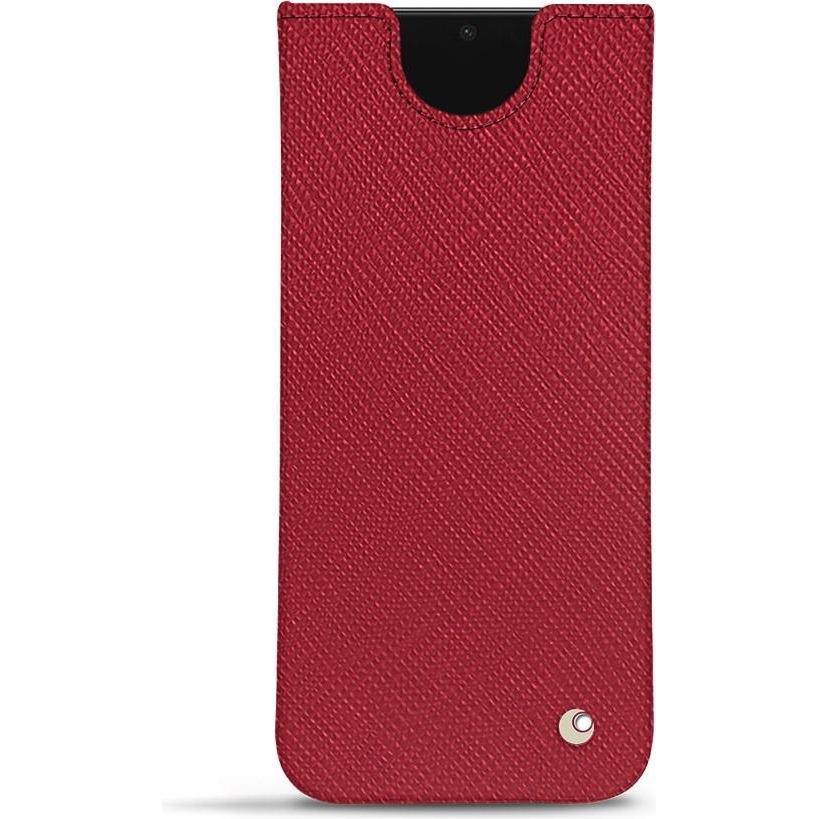 Noreve Lederschutzhülle (Samsung Galaxy S21+, Samsung Galaxy S22+ 5G), Smartphone Hülle, Rot