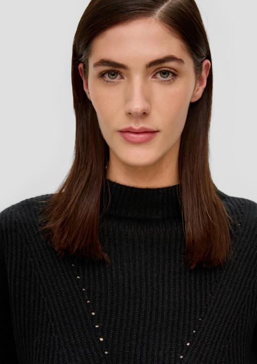 Produktbild s.Oliver Strickpullover Pullover mit Kaschmir (XS)