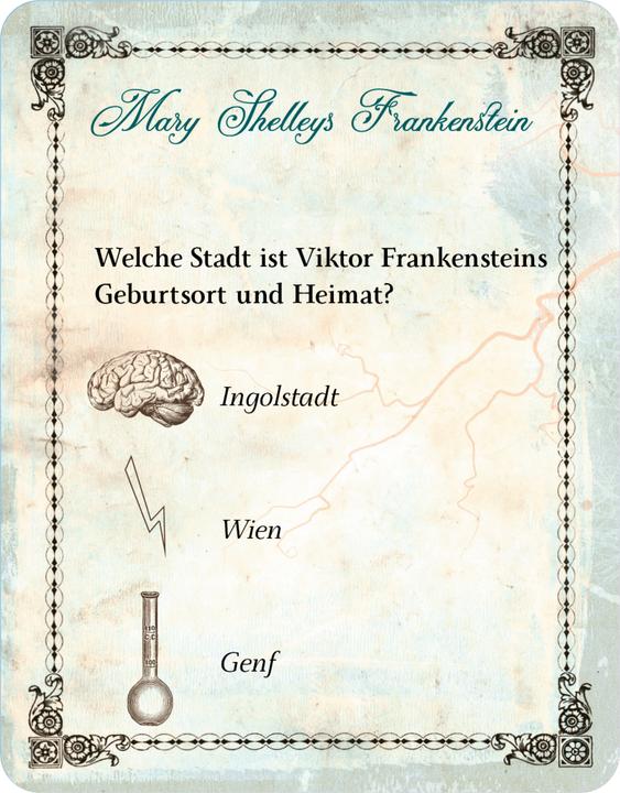 Actual product image Mary Shelleys Frankenstein - Das Quiz (German)