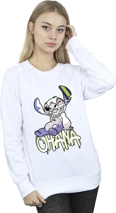 Produktbild Disney Lilo And Stitch Ohana Graffiti Sweatshirt (M)