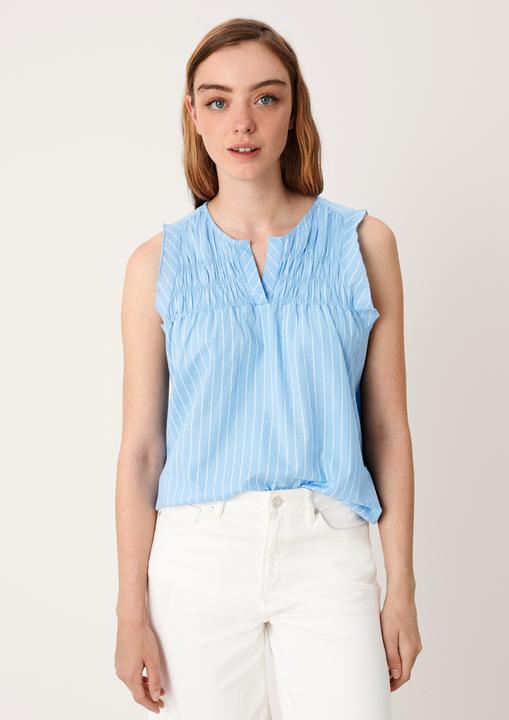 Produktbild s.Oliver Bluse Oversize Baumwollbluse mit Allovermuster (44)
