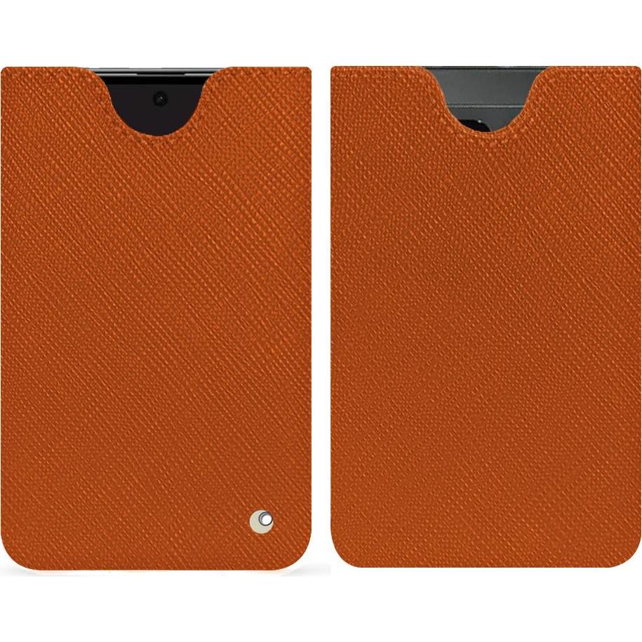 Thumbnail - Noreve Lederschutzhülle (Google Pixel Fold), Smartphone Hülle, Orange