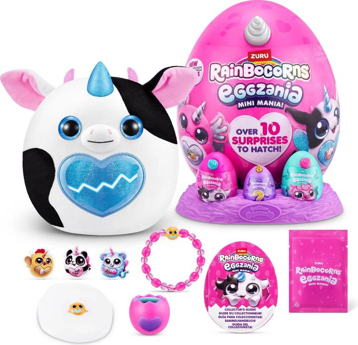 Actual product image Zuru Rainbocorns Eggzania Mini