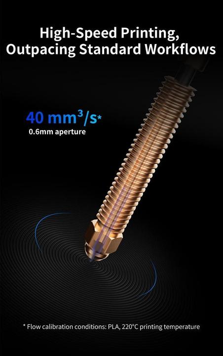 Image du produit Creality x Phaetus Silizium-Düse 0.6 mm (Tube de grenaillage)