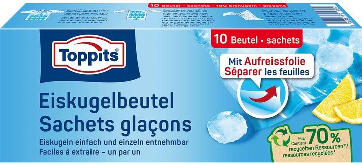 Actual product image Toppits Ice cream scoop bag