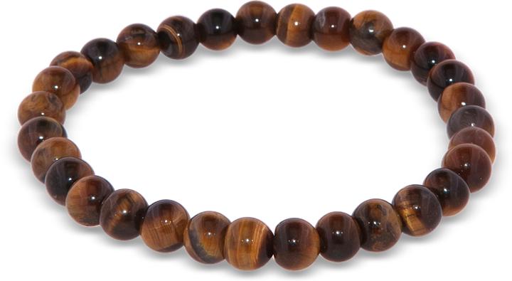 Immagine prodotto Leyda Bracciale con occhio di tigre (18 cm, Pietra colorata)