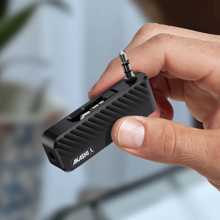 Immagine prodotto Akashi Trasmettitore Audio Senza Fili Jack / Bluetooth (Trasmettitore e ricevitore)