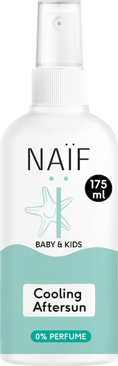 Immagine prodotto Naïf Näif Baby & Kids Spray Doposole Senza Profumo 175ml (Getto vaporizzato, 175 ml)