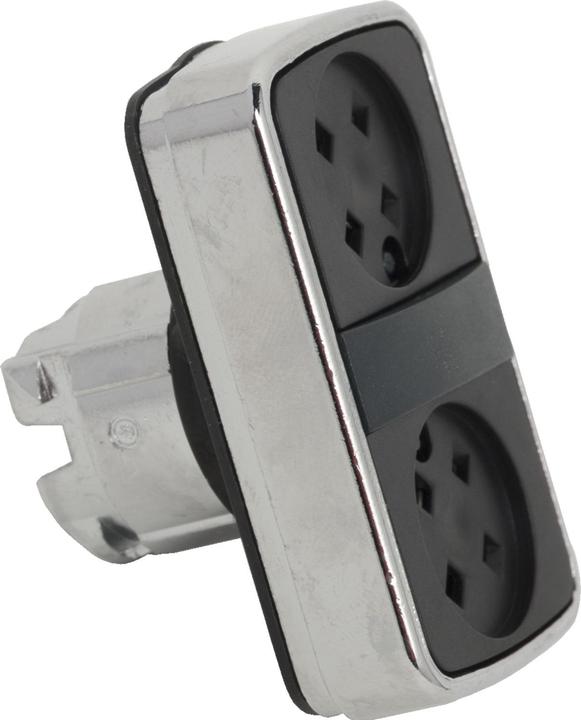 Produktbild Schneider Electric Doppeldrucktaster flach/flach Ř22 ohne ZB4BA79