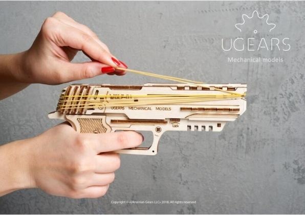 Actual product image Ugears Small firearm