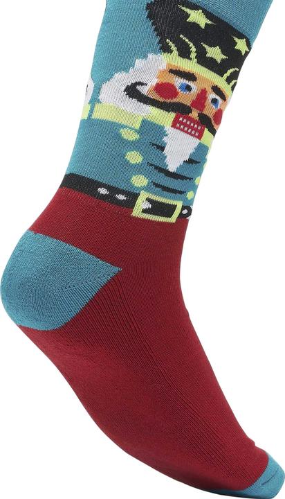 Produktbild Urban Classics Christmas Nutcracker Socks 3-Pack (3er Pack, 35 - 38)