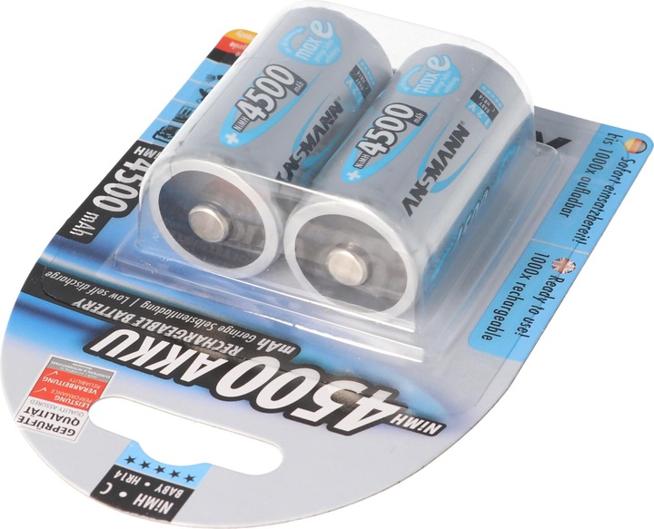 Produktbild Ansmann Baby C (2 Stk., C, 4500 mAh)