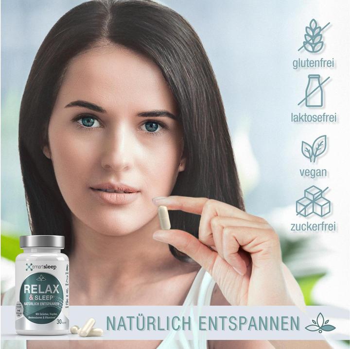Actual product image Smartsleep Relax & Sleep (1 Piece, Capsules, 60 g)
