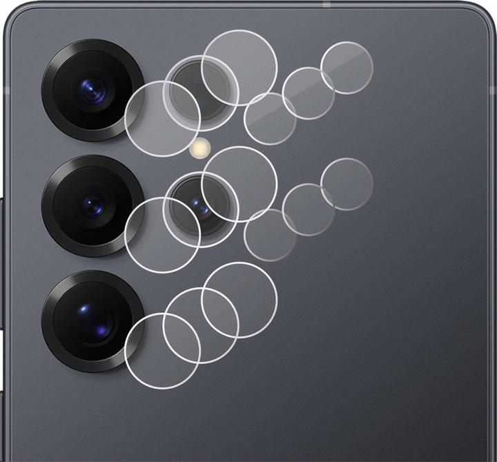 Produktbild Savvies Panzer Schutzglas für Samsung Galaxy S25 Ultra (NUR Kameraschutz) Schutzfolie Displayschutz Display (3 Stk., Samsung Galaxy S25 Ultra)