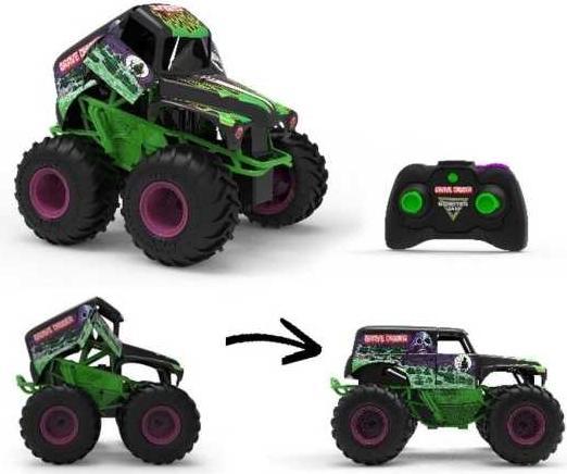 Actual product image Spin Master Monster Jam - Wreck & Repair Grave Digger