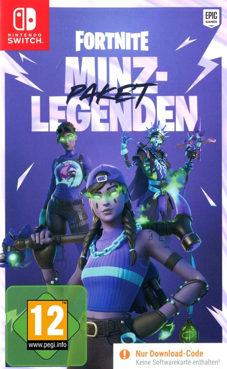 Produktbild Epic Fortnite: Minz-Legenden Paket (Switch, DE)