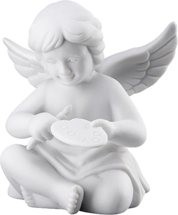 Immagine prodotto Rosenthal Angelo medio - Bianco opaco - Angelo con tavolozza da pittore