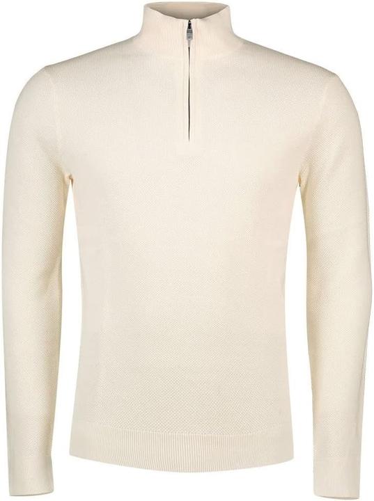 Produktbild Hackett limited Heren GMD Textured Hzip Sweater, 814 ecru, M (M)