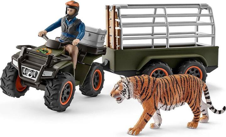 Immagine prodotto Schleich Quad con rimorchio e ranger