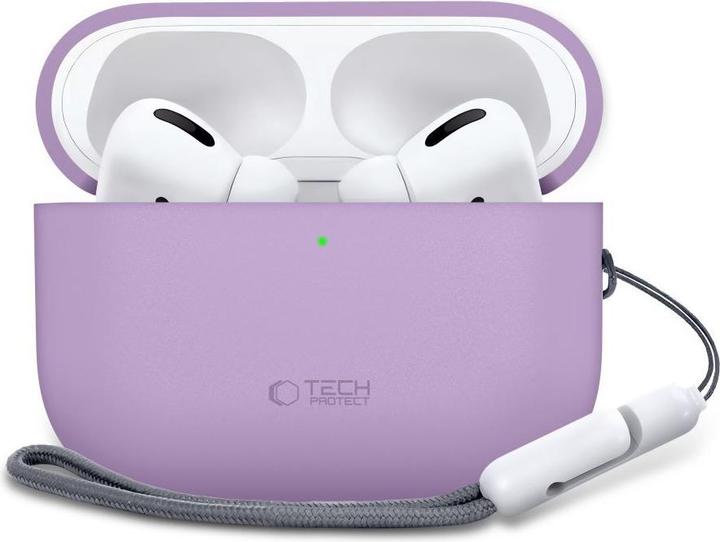Produktbild Tech-Protect Silikon Apple Airpods Pro 3 Lavendel (Kopfhörer Hülle)
