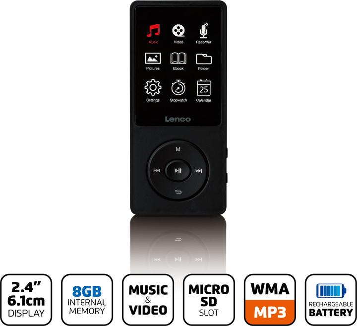 Productafbeelding Lenco Xemio 669BK (8 GB)