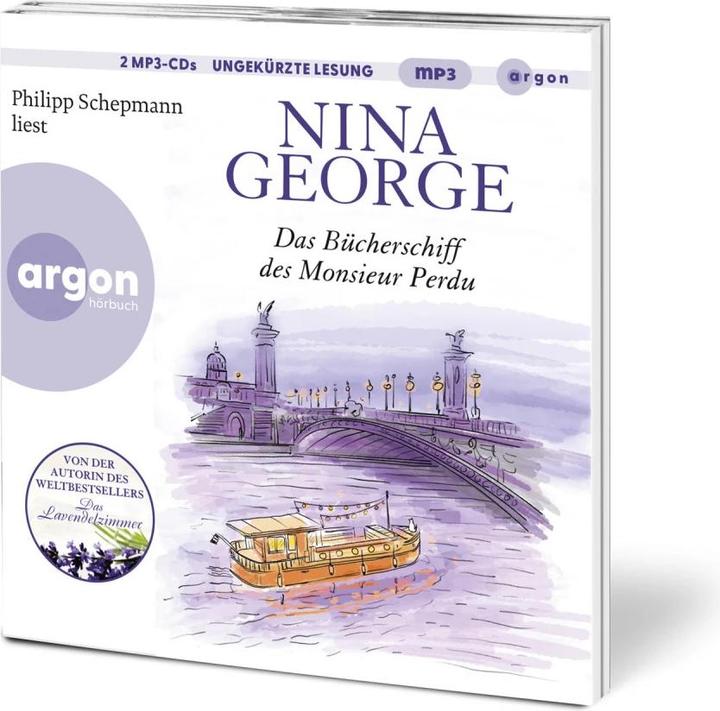 Produktbild Das Bücherschiff des Monsieur Perdu (Nina George, Philipp Schepmann, Deutsch)