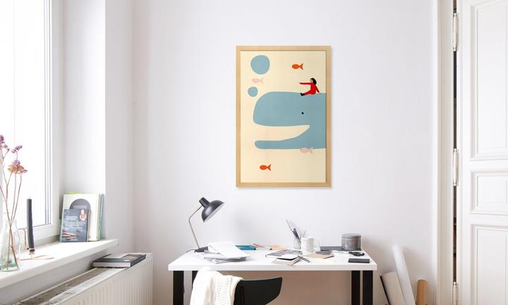 Actual product image Juniqe An Ocean Adventure (60 x 90 cm)