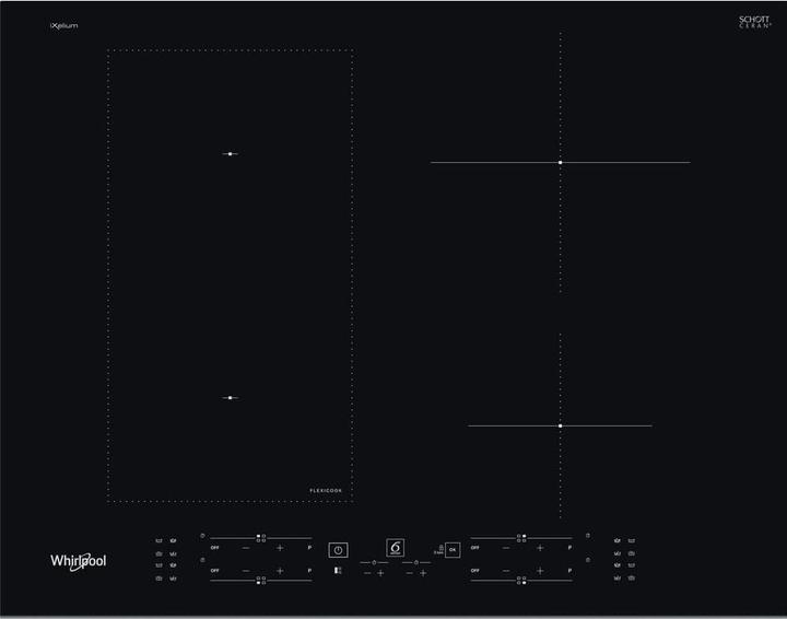 Image du produit Whirlpool WL B4265 BF (65 cm, Table de cuisson électrique)