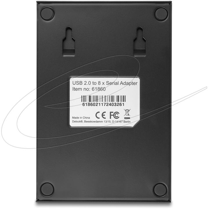 Productafbeelding Delock 61860 USB 2.0 naar 8 x seriële adapter (1 m)