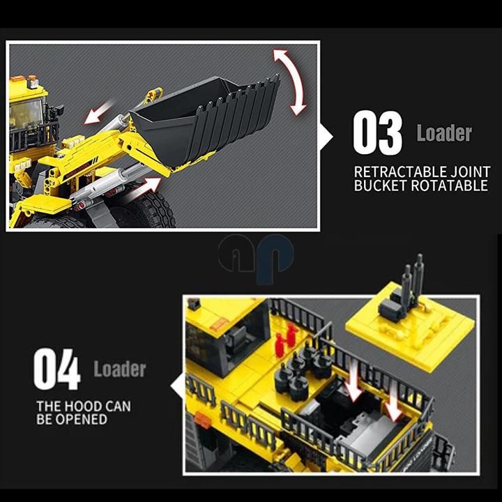 Image du produit ReoBrix Bulldozer jaune