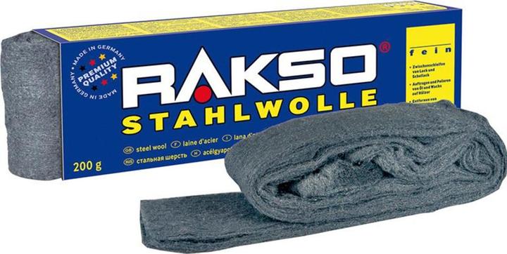 Rakso Steel wool No. 0000 à200g (1 pcs.)