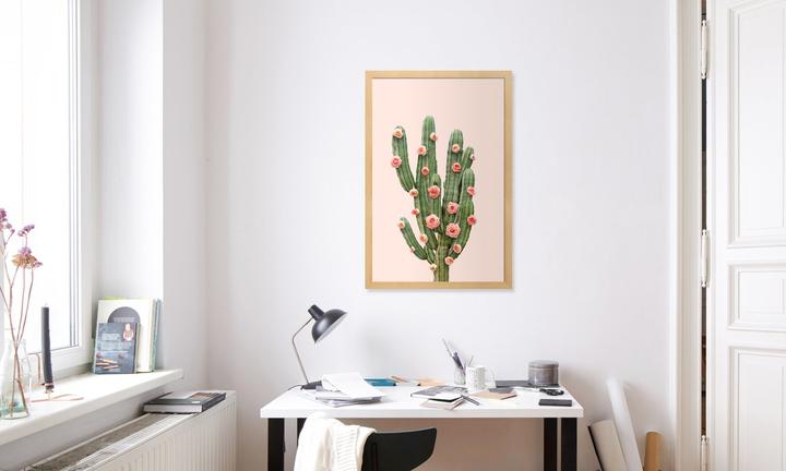 Produktbild Juniqe Cactus Roses (60 x 90 cm)