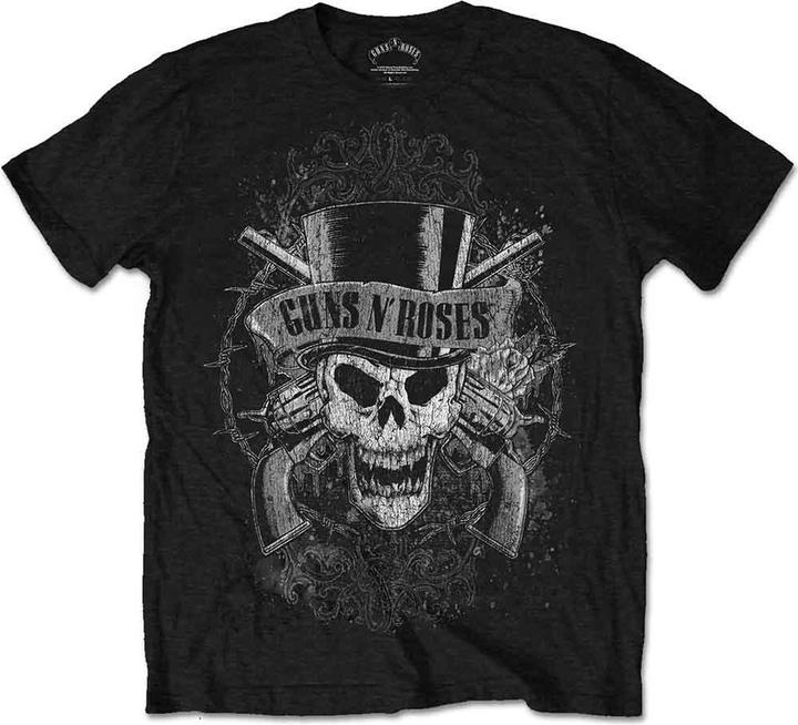 Guns N Roses Faded Skull