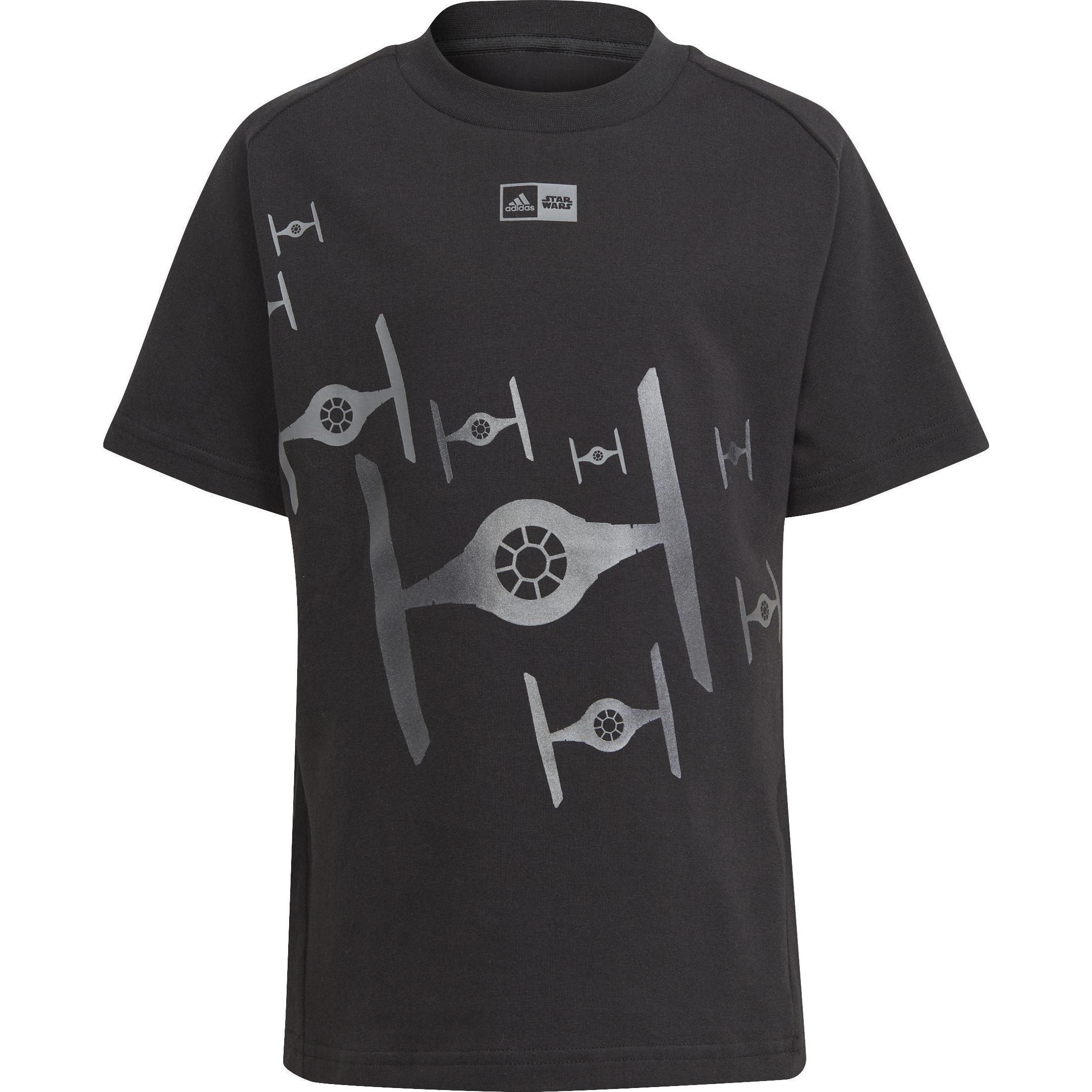 adidas, Herren, Shirt, kinder t-shirt sw zne, Schwarz, (122)